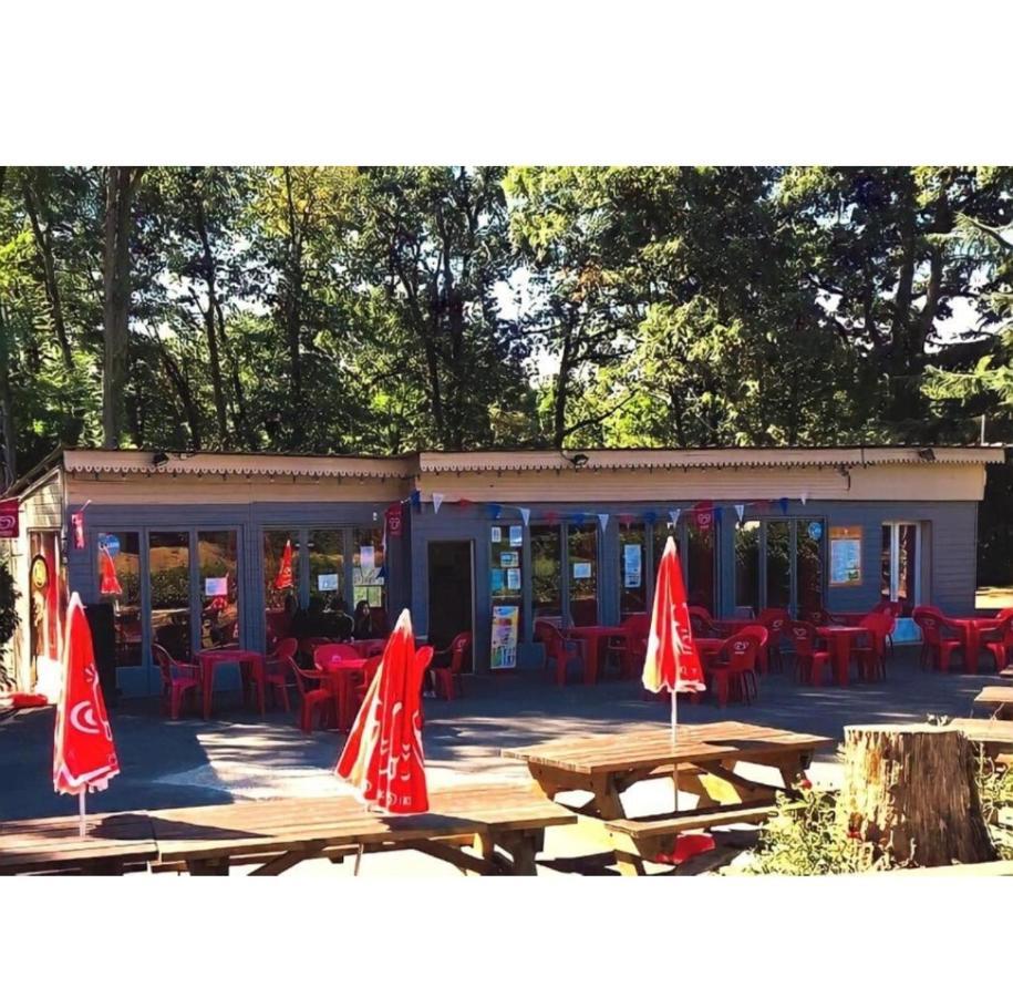 Location Mobil-Home Le Parc Des Roches Saint-Chéron Buitenkant foto