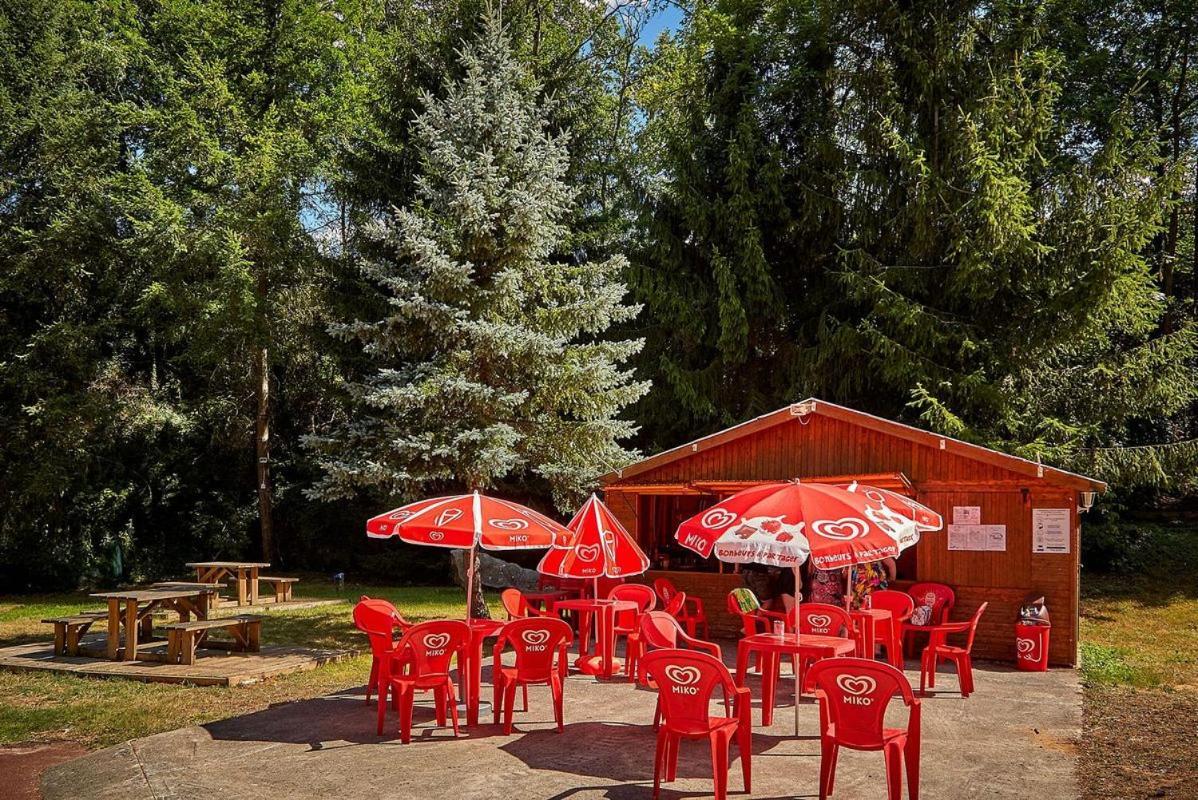 Location Mobil-Home Le Parc Des Roches Saint-Chéron Buitenkant foto