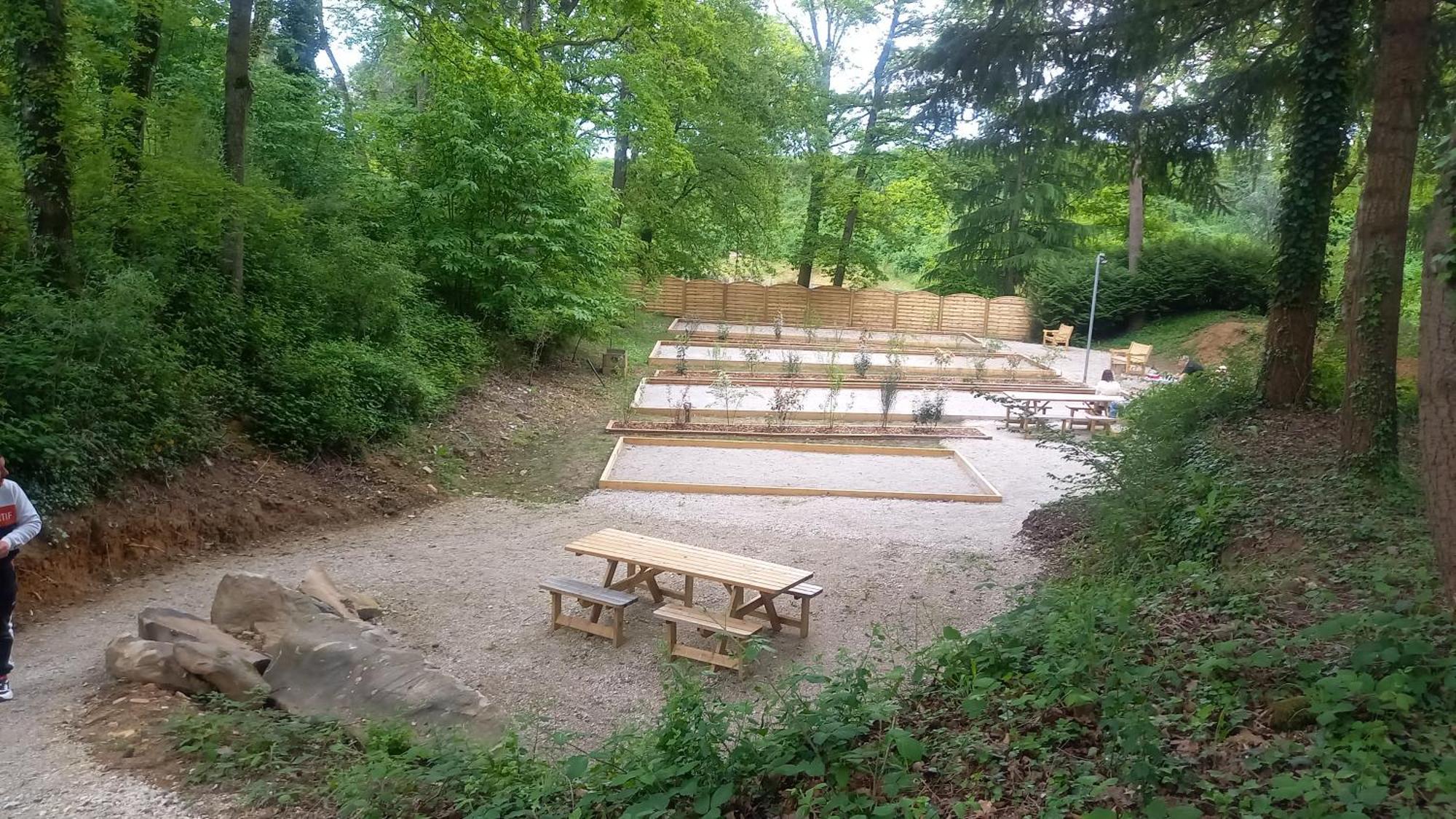 Location Mobil-Home Le Parc Des Roches Saint-Chéron Buitenkant foto